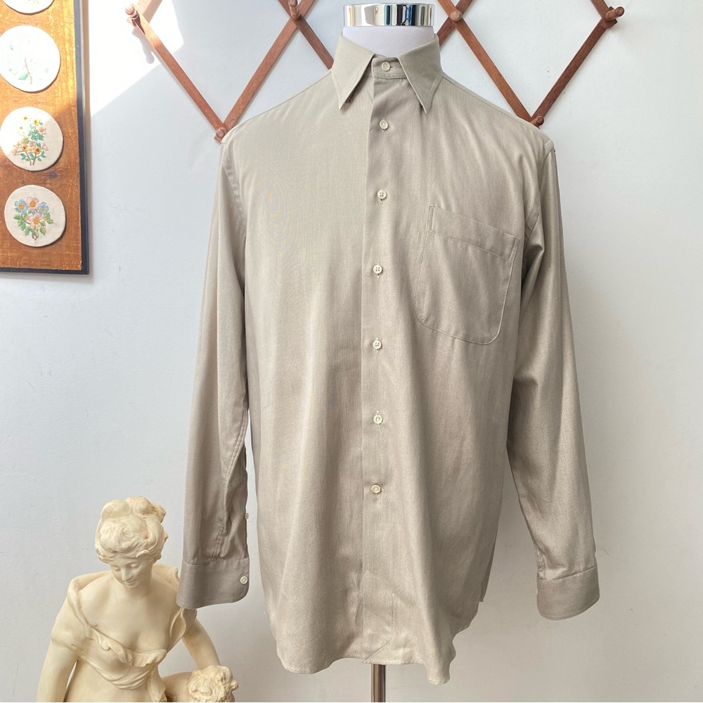 Zanella Made In Italy Patterned Button Down Shirt